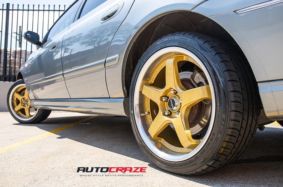 FORD FAIRLANE DETROIT GOLD MACHINED LIP